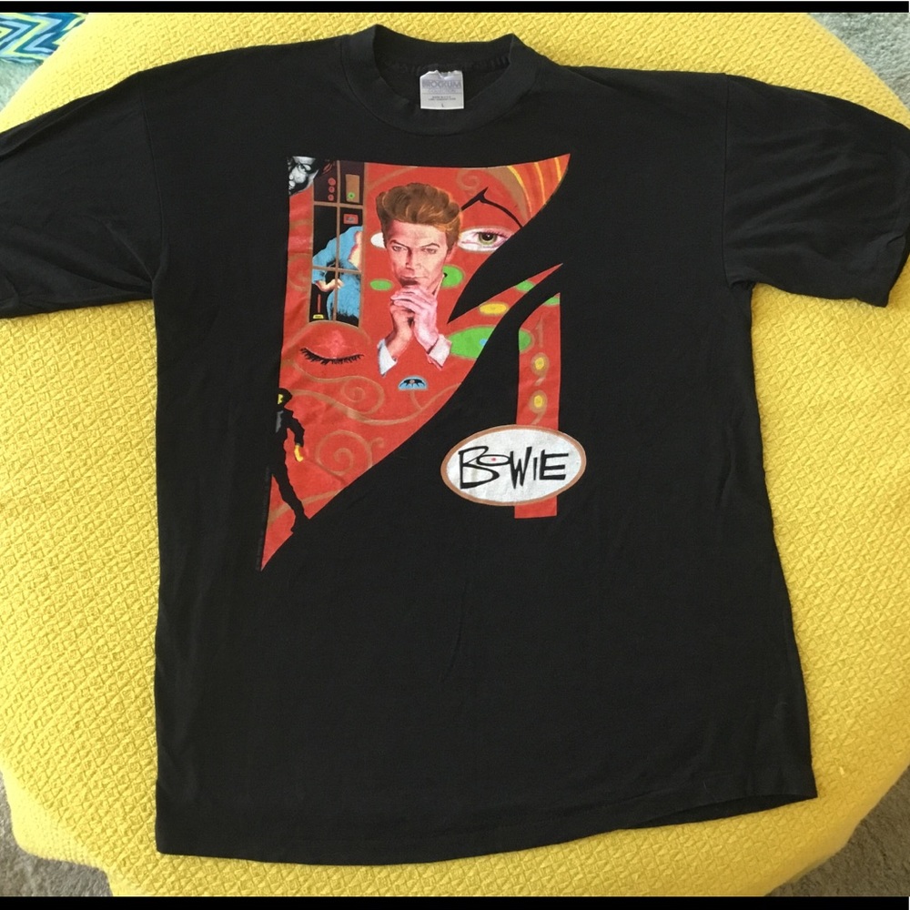 Rare Bowie 1990 Sound N Vision tour tee